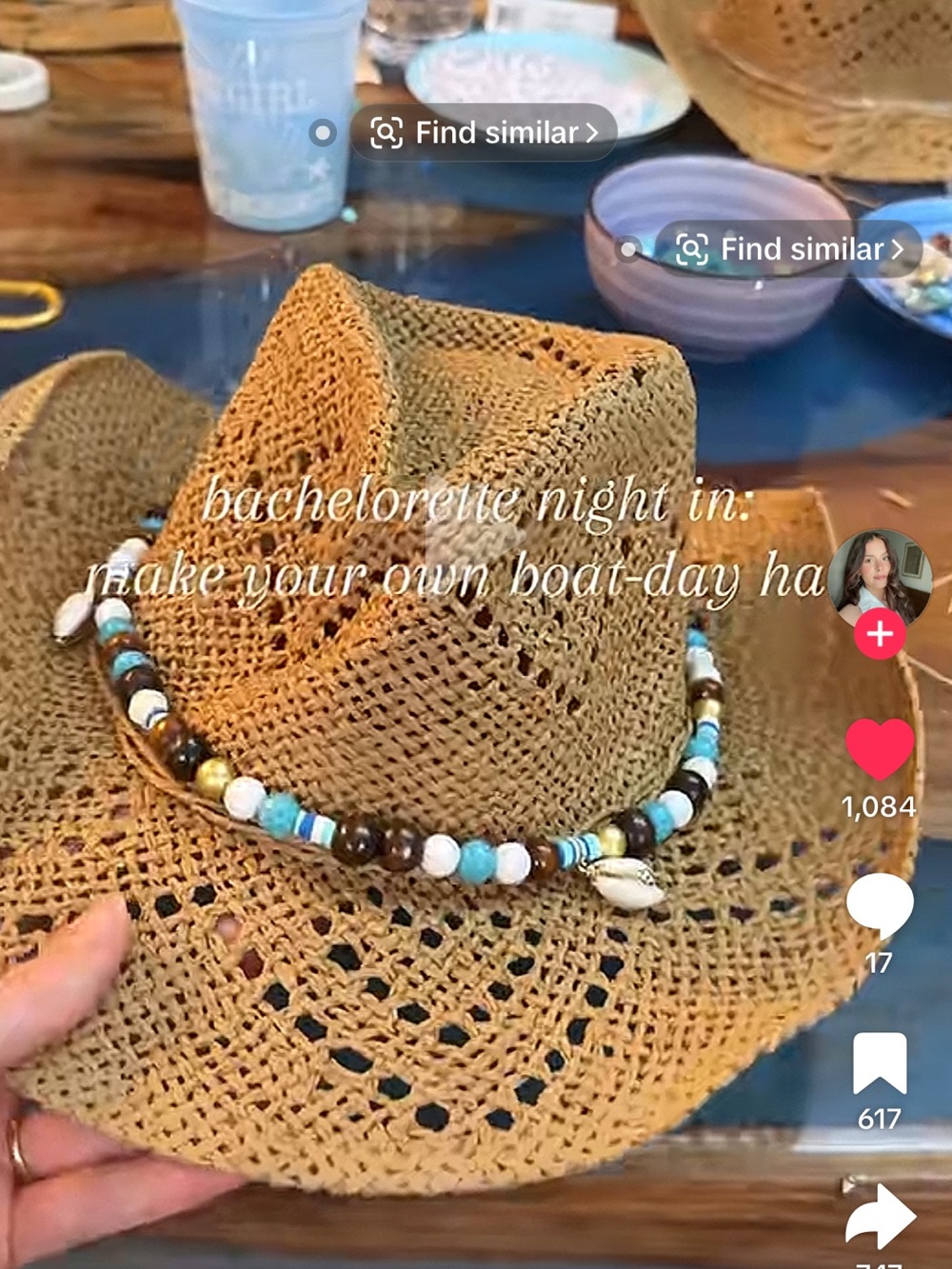 Bachelorette Beach Hat Decorating Kit for 12